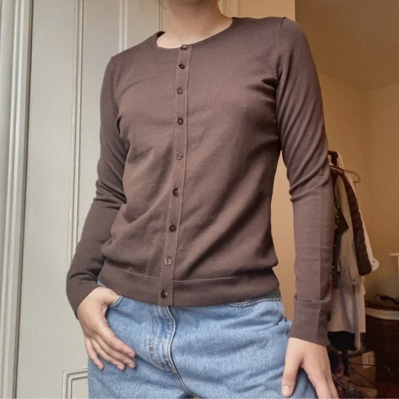 Chestnut Brown Cardigans